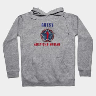 Gutsy American Woman Hoodie